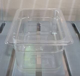 Polycarbonate Clear GN 1/4 - 100mm - Item JD-P1410