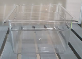 Polycarbonate Clear GN 1/2 - 150mm - Item JD-P1215