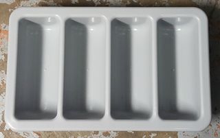 Divided Cutlery Storage Bin - Item SX8114TGG