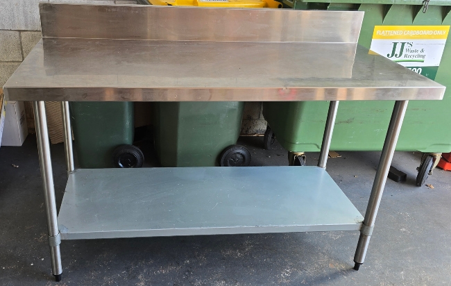Stainless Bench 1500mm - Used - $265 + GST